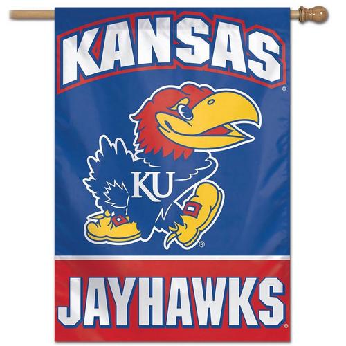 Wincraft Kansas Jayhawks 28"x40" Vertical Flag - Primary Image