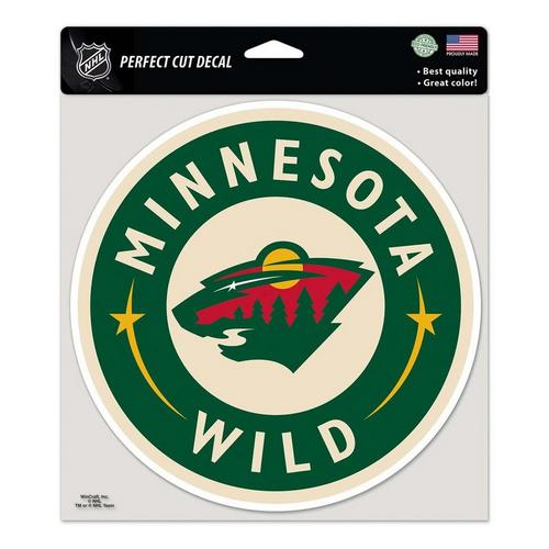 Wincraft Minnesota Wild 8"x8" Perfect Cut Decal - Primary Image