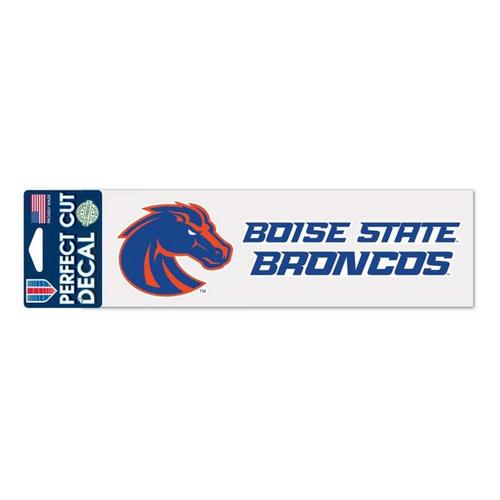Wincraft Boise State Broncos 3"x10" Perfect Cut Decal - Primary Image