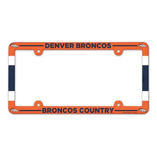 Wincraft Denver Broncos Plastic License Plate Frame - Primary Image