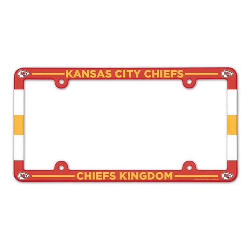 Wincraft Kansas City Chiefs Plastic License Plate Frame - Primary Image
