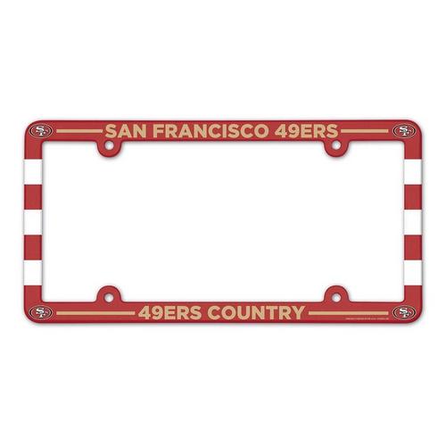 Wincraft San Francisco 49ers Plastic License Plate Frame - Primary Image