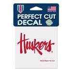 Wincraft Nebraska Cornhuskers Perfect Cut Decal - Thumbnail 1 of 3