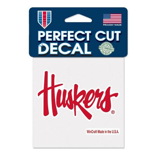 Wincraft Nebraska Cornhuskers Perfect Cut Decal - Primary Image