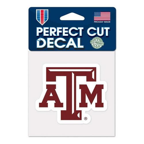Wincraft Texas A&M Aggies 4"x4" Perfect Cut Decal - Primary Image