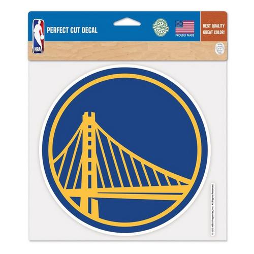 Wincraft Golden State Warriors Perfect Cut 8"x8" Decal - Primary Image