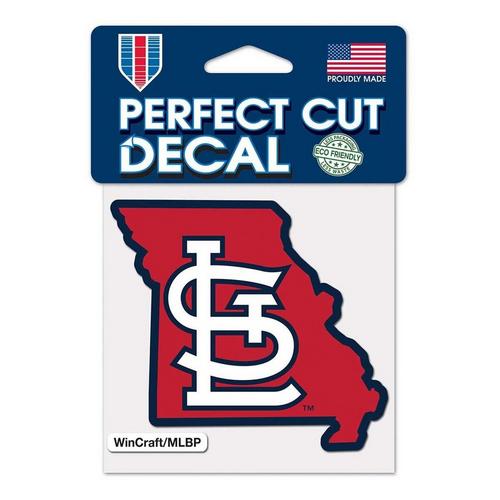 Wincraft St. Louis Cardinals 4"x4" Perfect Cut Decal - Primary Image