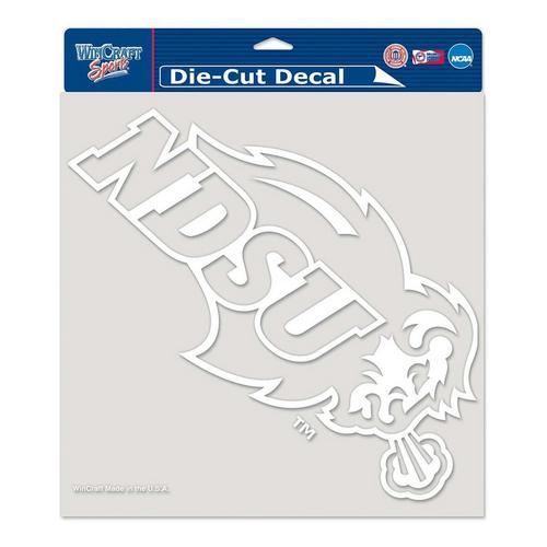 Wincraft North Dakota State Bison 8"x8" Perfect Cut Decal - Primary Image