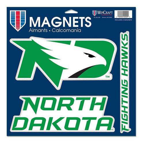 Wincraft North Dakota Fighting Hawks 11"x11" Magnet - Primary Image