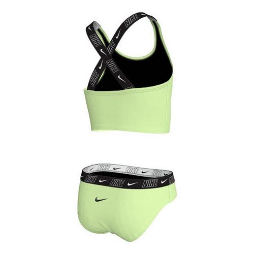 Girls' Nike Logo Tape Crossback Swim Tankini Set - Primary Image