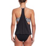 Women's Nike V Neck Tie Dye Swim Bikini Top - Thumbnail 2 of 4