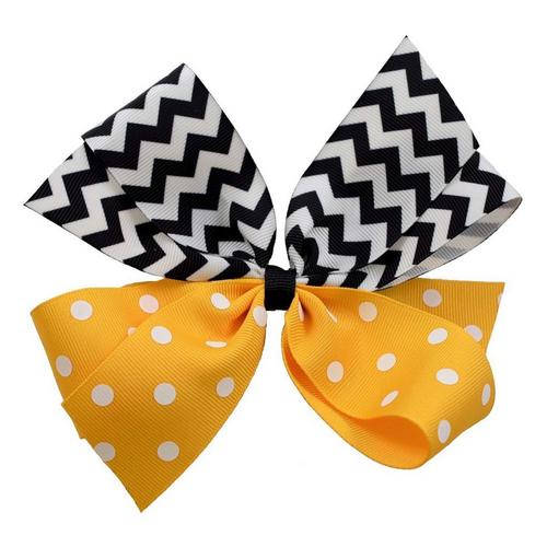Miss Ashley Chevron Hair Bow - Primary Image