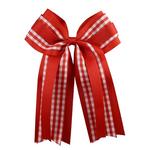 Miss Ashley Plaid Bow Ponytail - Thumbnail 1 of 2