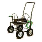 Yard Butler 400 ft. Silver Wheeled Hose Reel Cart - Thumbnail 2 of 4