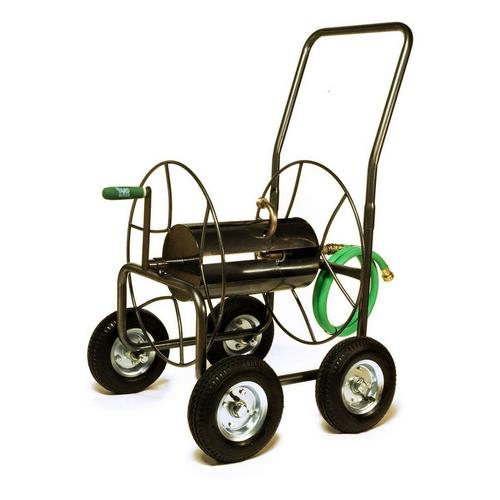 Yard Butler 400 ft. Silver Wheeled Hose Reel Cart - Primary Image