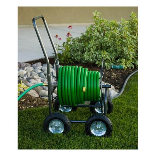 Yard Butler 400 ft. Silver Wheeled Hose Reel Cart - Primary Image