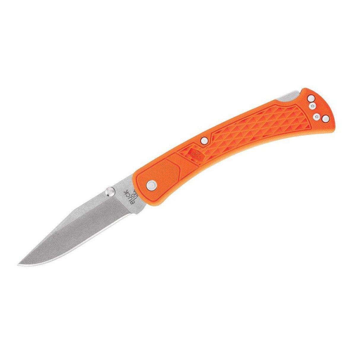 Buck 110 Slim Select Blaze Orange Knife | SCHEELS.com