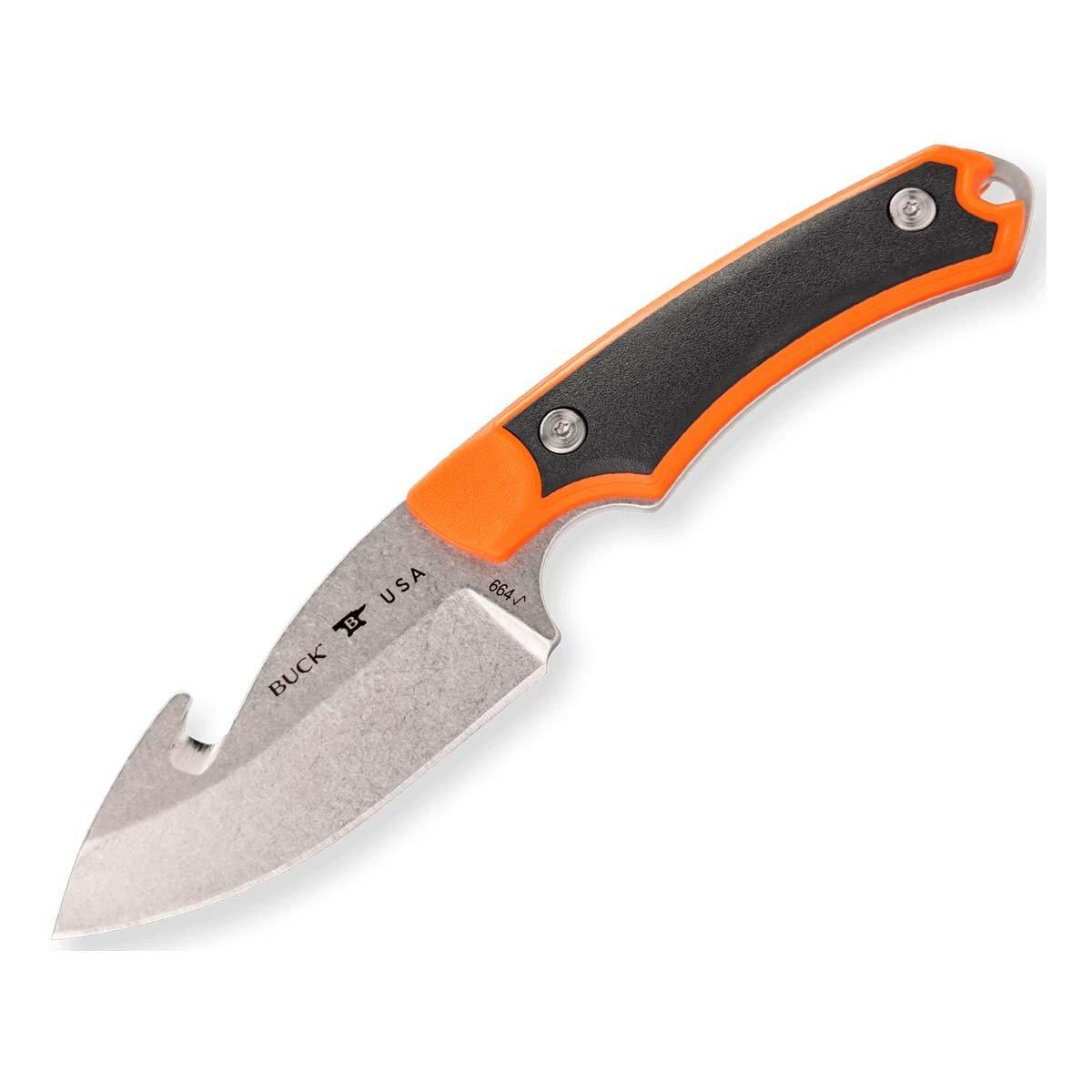 Buck 664 Alpha Hunter Select Guthook Fixed Blade Knife Knife