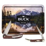 Buck Holiday Gift Tin Knife Set Pocket Knife - Thumbnail 1 of 3