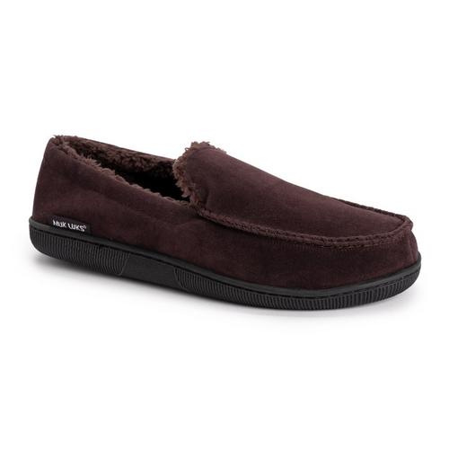 Men's MUK LUKS Faux Suede Slippers - Primary Image