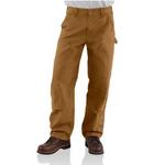 Men's Carhartt Double Front Washed Duck Loose-Original Fit Utility Work Pants - Thumbnail 1 of 2