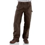 Men's Carhartt Double Front Washed Duck Loose-Original Fit Utility Work Pants - Thumbnail 1 of 2