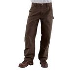 Men's Carhartt Double Front Washed Duck Loose-Original Fit Utility Work Pants - Thumbnail 2 of 2