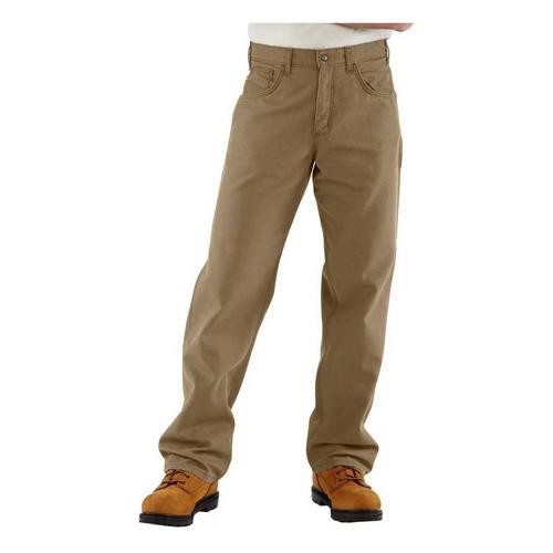 Men's Carhartt Flame-Resistant Loose Fit Canvas Utility Work Pants - Primary Image