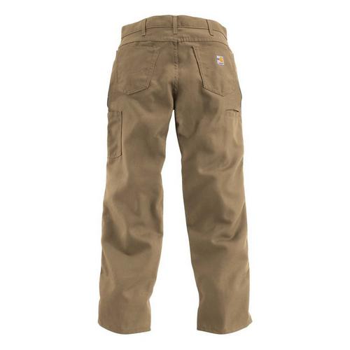 Men's Carhartt Flame-Resistant Loose Fit Canvas Utility Work Pants - Primary Image