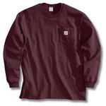 Men's Carhartt Loose Fit Heavyweight Pocket Long Sleeve T-Shirt - Thumbnail 2 of 2
