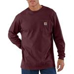 Men's Carhartt Loose Fit Heavyweight Pocket Long Sleeve T-Shirt - Thumbnail 1 of 2