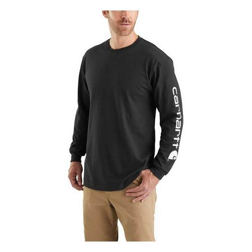 Men's Carhartt Loose Fit Heavyweight Graphic Long Sleeve T-Shirt - Primary Image