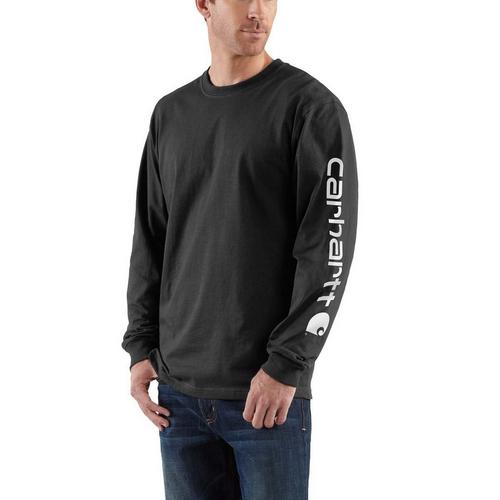 Men's Carhartt Loose Fit Heavyweight Graphic Long Sleeve T-Shirt - Primary Image