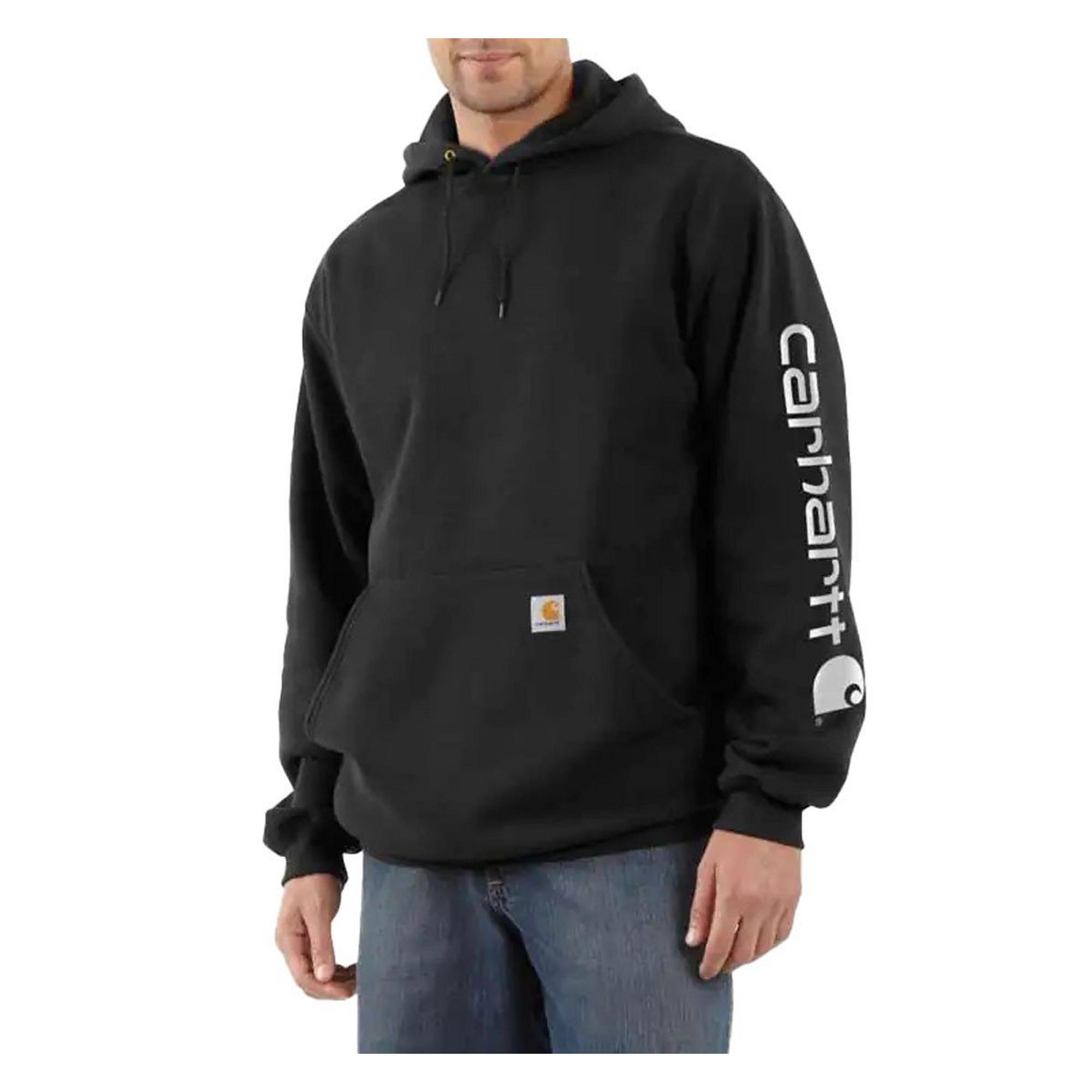 Men's Carhartt Loose Fit Midweight Logo Sleeve Graphic Hoodie