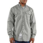 Men's Carhartt Flame-Resistant Classic Twill Long Sleeve Button Up Shirt - Thumbnail 1 of 4