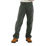 Men's Carhartt Flame-Resistant Loose Fit Canvas Utility Work Pants - Thumbnail 1 of 4