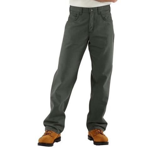 Men's Carhartt Flame-Resistant Loose Fit Canvas Utility Work Pants - Primary Image