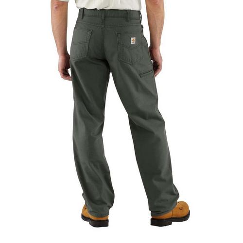 Men's Carhartt Flame-Resistant Loose Fit Canvas Utility Work Pants - Primary Image