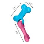 KONG Linked Bone Dog Toy - Thumbnail 3 of 4