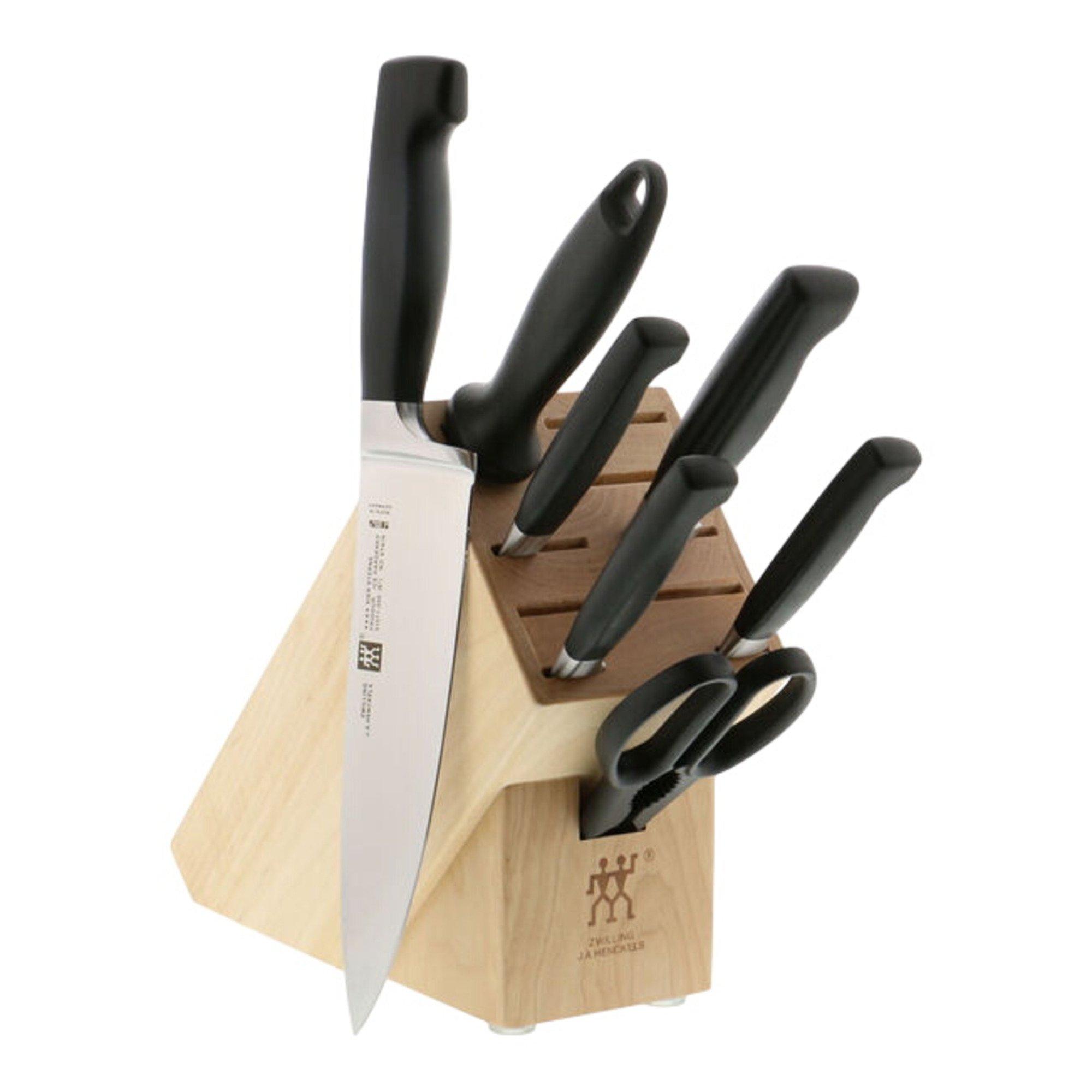 Zwilling Four Star 8-pc Knife Block Set Kitchen Knife - Zwilling