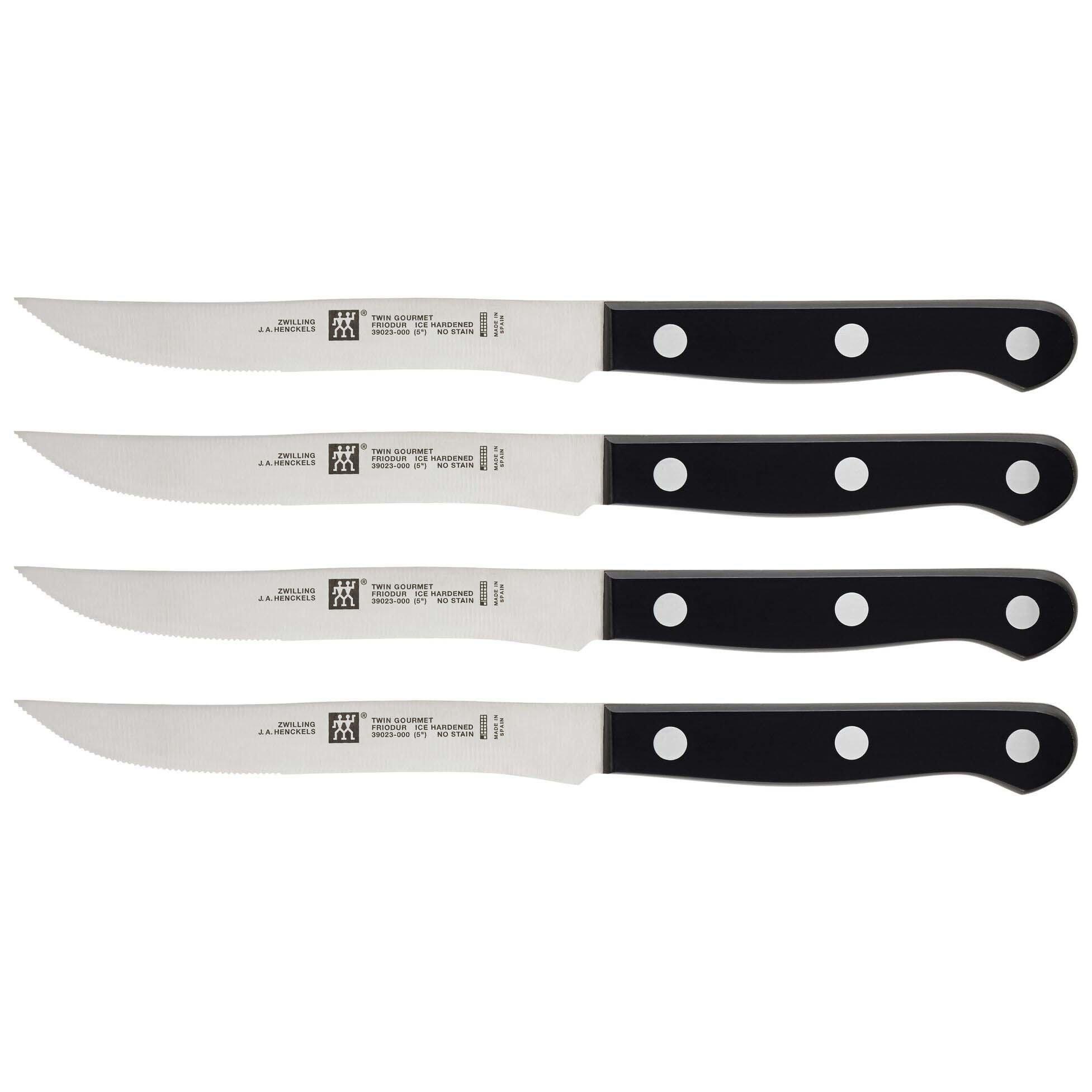 Zwilling Twin Gourmet 4 Piece Steak Knife Set Kitchen Knife - Zwilling