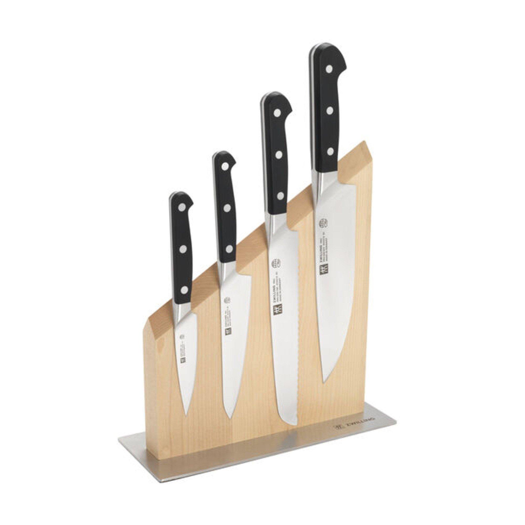 Zwilling Pro RCF 5-pc, Magnetic Knife Block Set Kitchen Knife - Zwilling