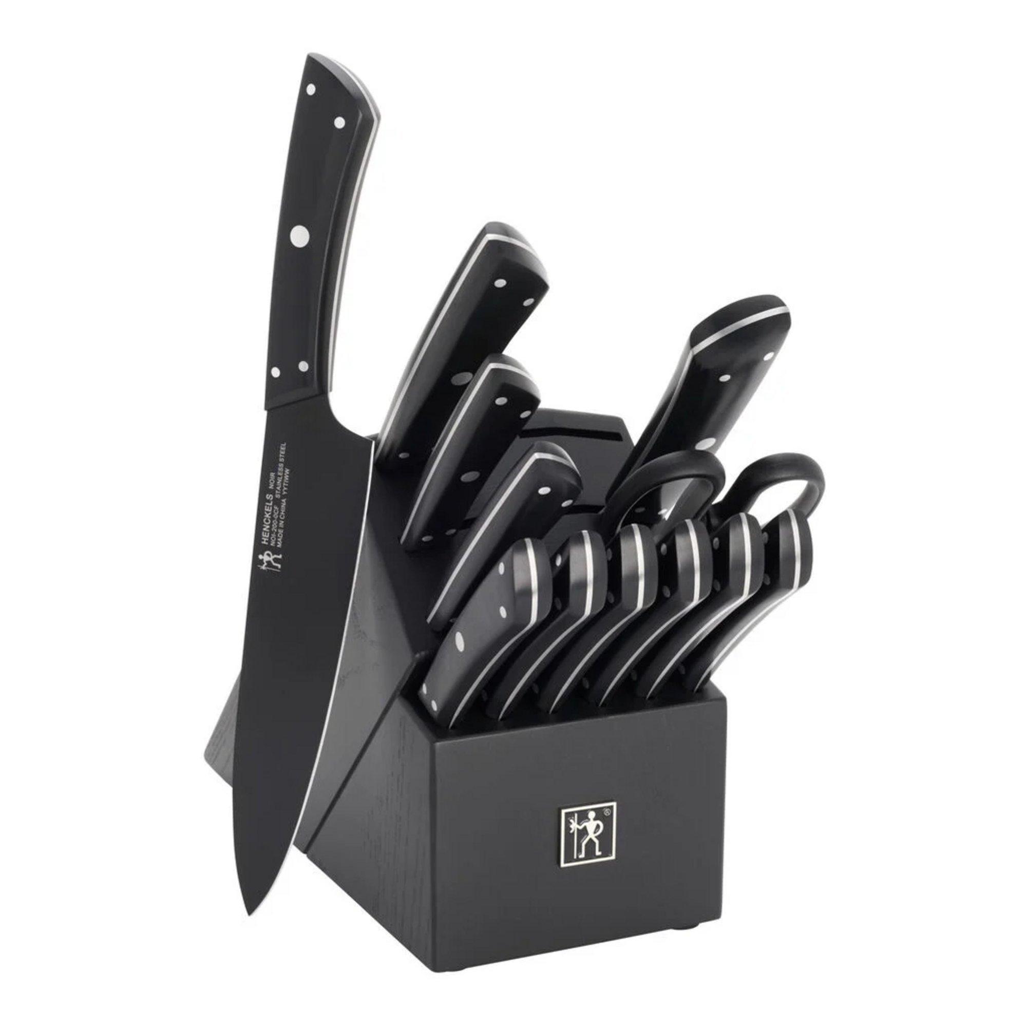 Henckels Noir 13 Piece Knife Block Set Kitchen Knife