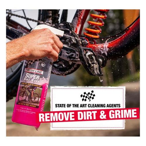 Finish Line Super Bike Wash Cleaner, 34 oz Hand Spray Bottle - Primary Image