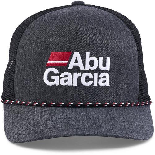 Men's Abu Garcia Stacked Logo Heather Rope Trucker Snapback Hat - Primary Image