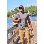 Men's Abu Garcia Stacked Logo Heather Rope Trucker Snapback Hat - Thumbnail 5 of 8