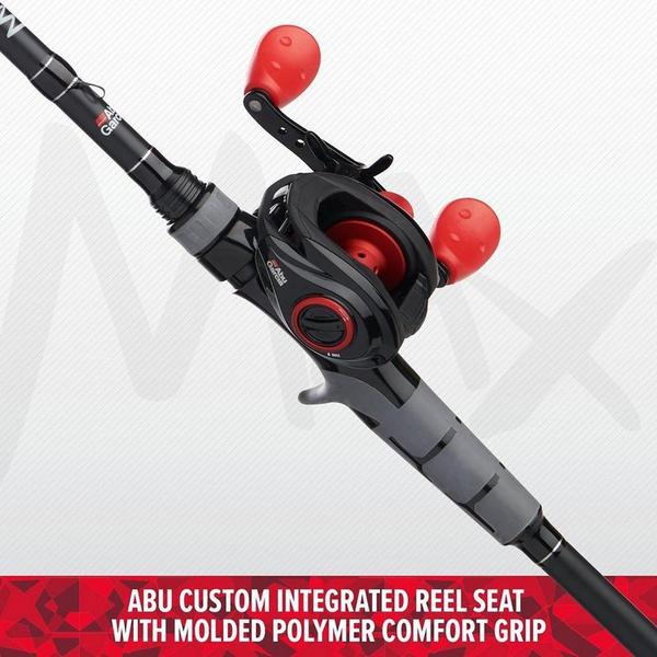 Abu Garcia Max X Black Fishing Baitcast Combo 7'0