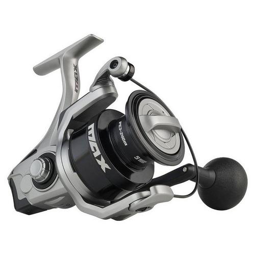 6000 saltwater spinning reel Cabom Nytex Long Shot with Stainless Steel Gear, Heavy Tackle Fishing Reel, 13+1BBS Smooth Surf Spinning Fishing Reel, 22KG/49Lbs Max Drag, Metal Trolling Reel Size 3000-6000 With Okumas HDGII Abu Garcia Max X 6000