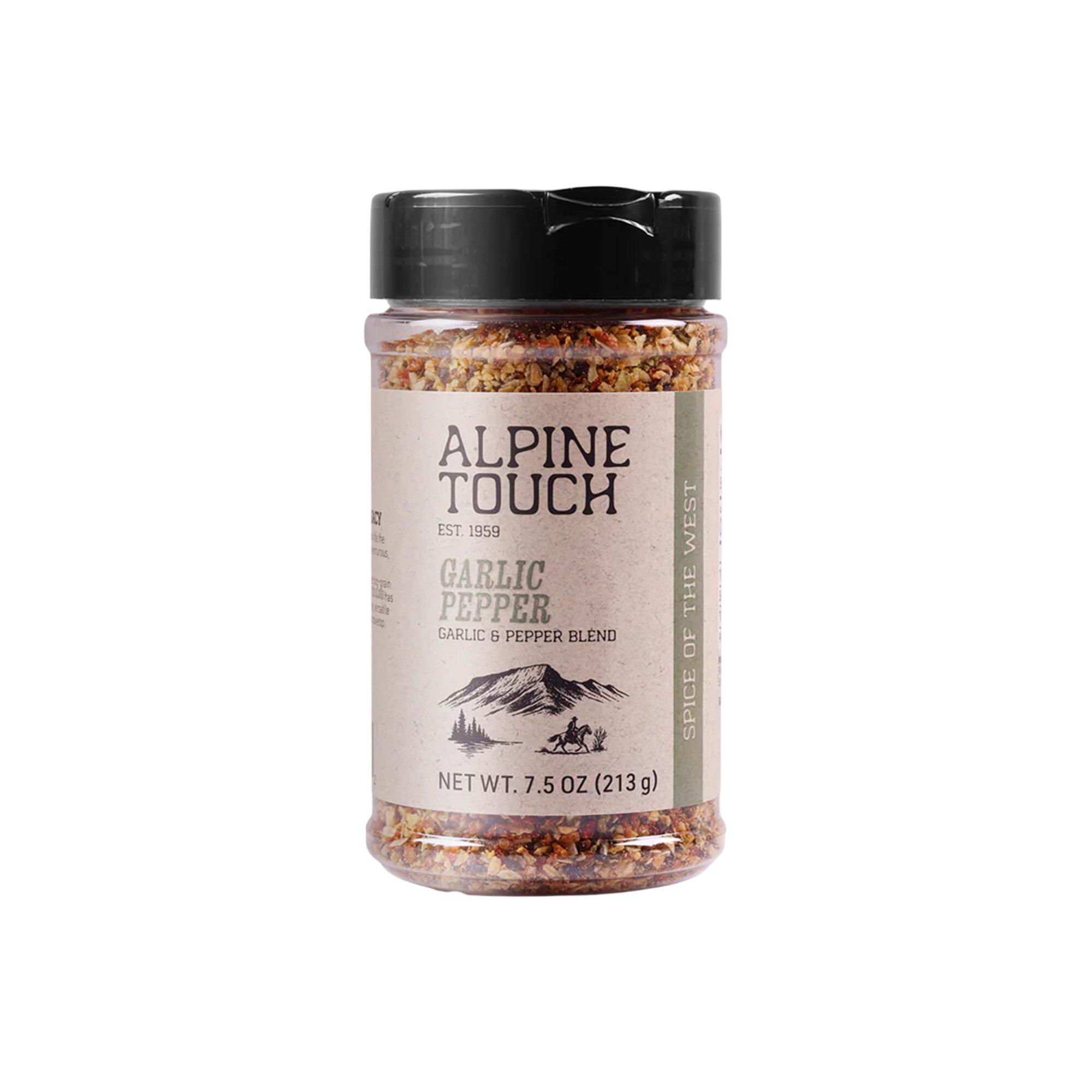 Alpine Touch Garlic Pepper Blend - Montana Alpine Touch Inc