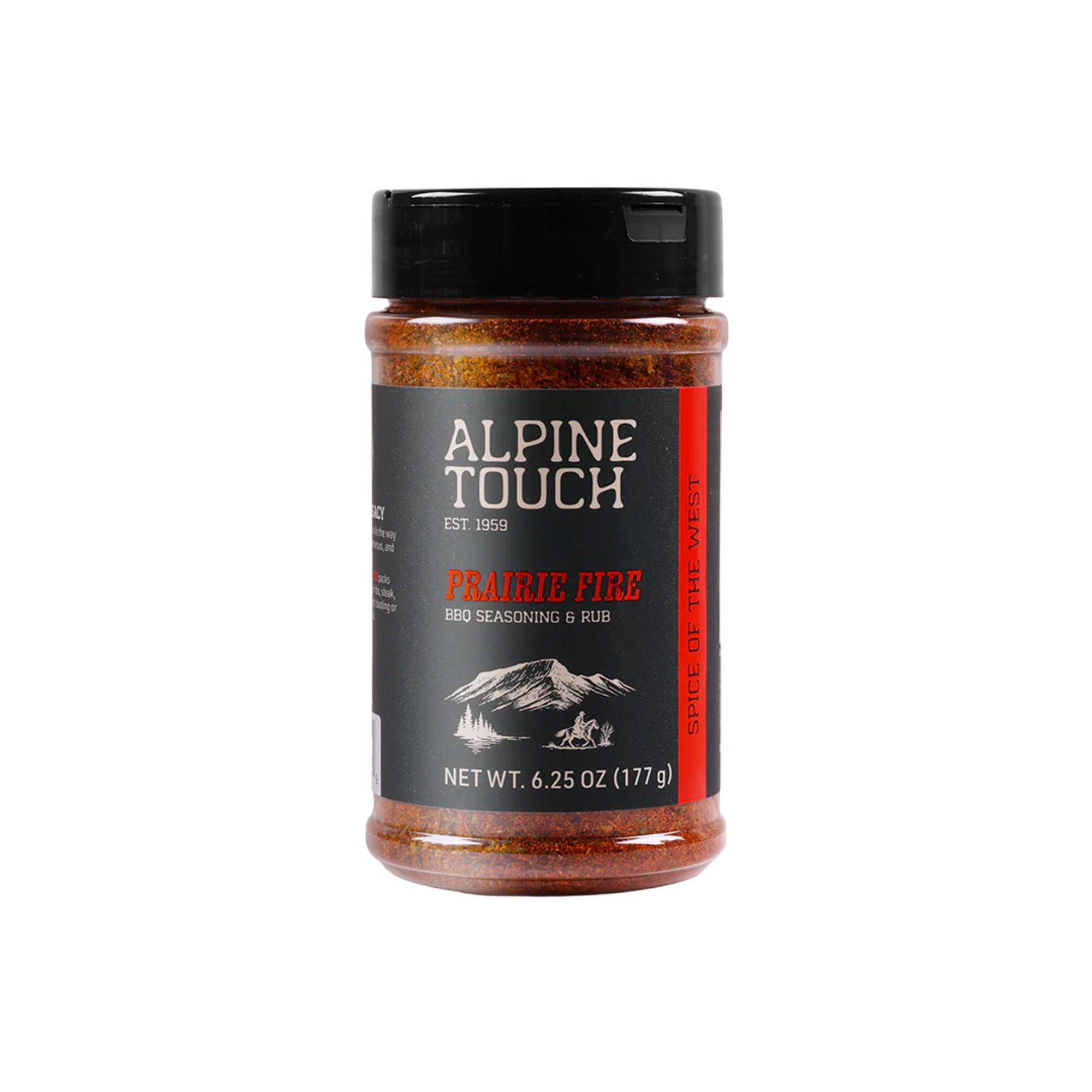 Alpine Touch Prairie Fire BBQ Rub - Montana Alpine Touch Inc